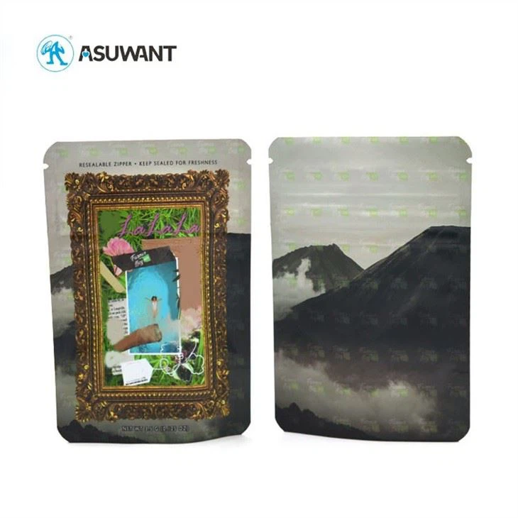 Cannabis Weed Packaging Stand Up Pouch 3.5g Edibe Bags
