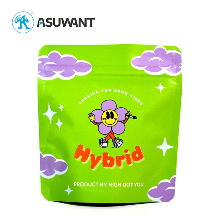 Resealable Plastic Zip Lock Edible Bag Package For Candy Sugar Sweet Snack Food